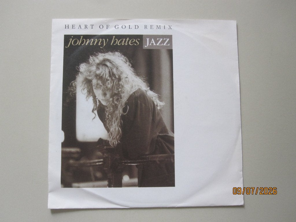 JOHNNY HATES JAZZ - heart of gold - vinyl 7", Gebruikt, 7 inch, Ophalen of Verzenden, Pop