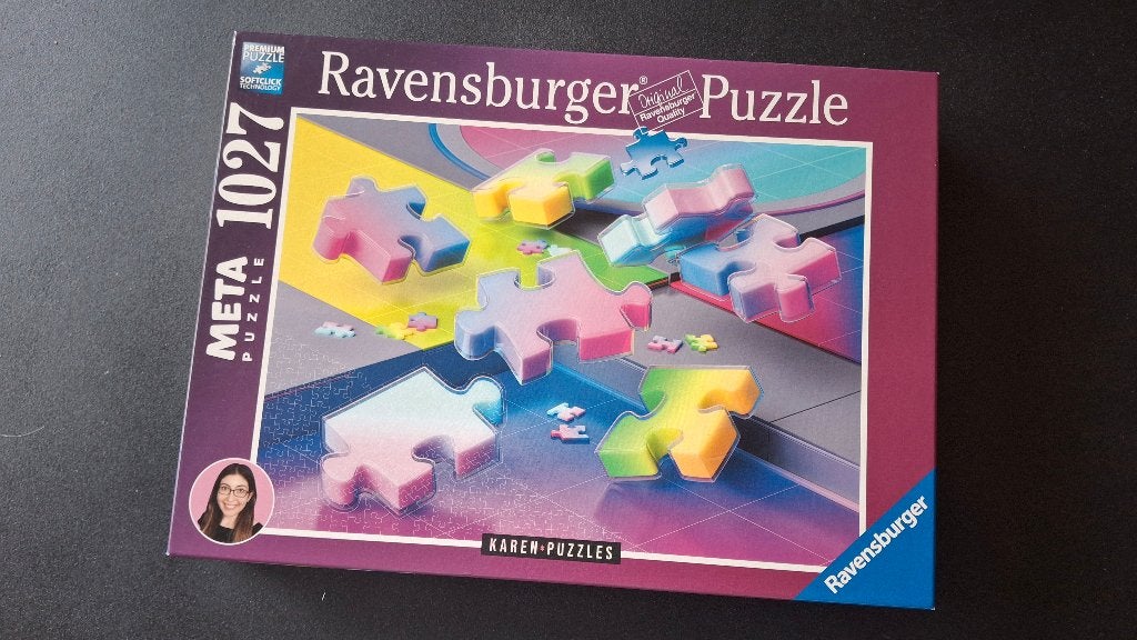 Karen Puzzles  Meta (Ravensburger 1027 stukjes), Ophalen of Verzenden, 500 t/m 1500 stukjes, Zo goed als nieuw, Legpuzzel