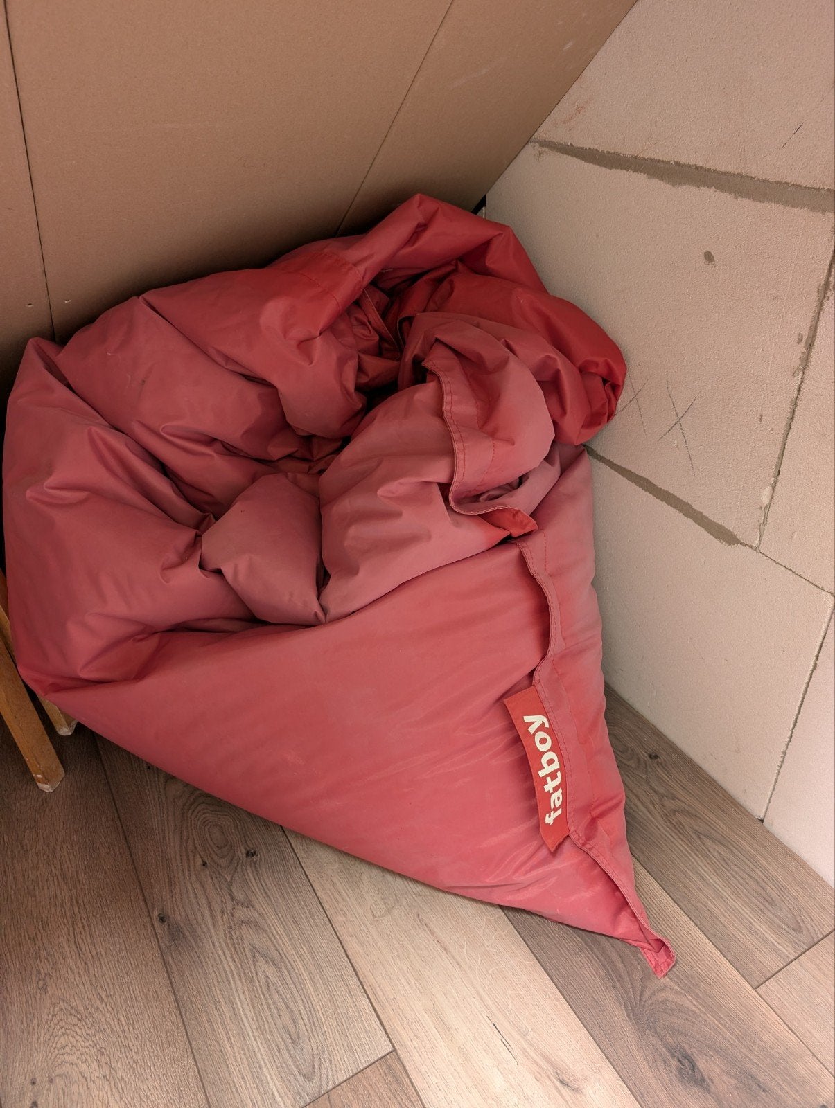 Fatboy zitzak - Comfortabel en stijlvol, Ophalen, Gebruikt, Rood