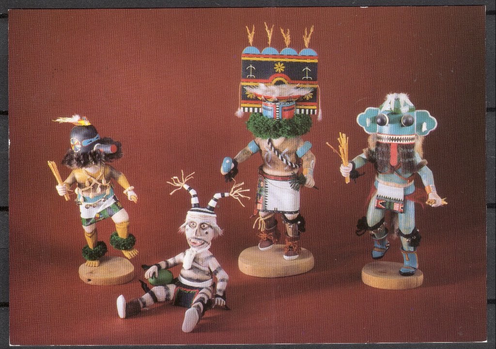 Kachina dolls / 50 jaar US Air Force Kirtland NM 1997, Verzamelen, Verzenden, 1980 tot heden, Ongelopen, Overige thema's