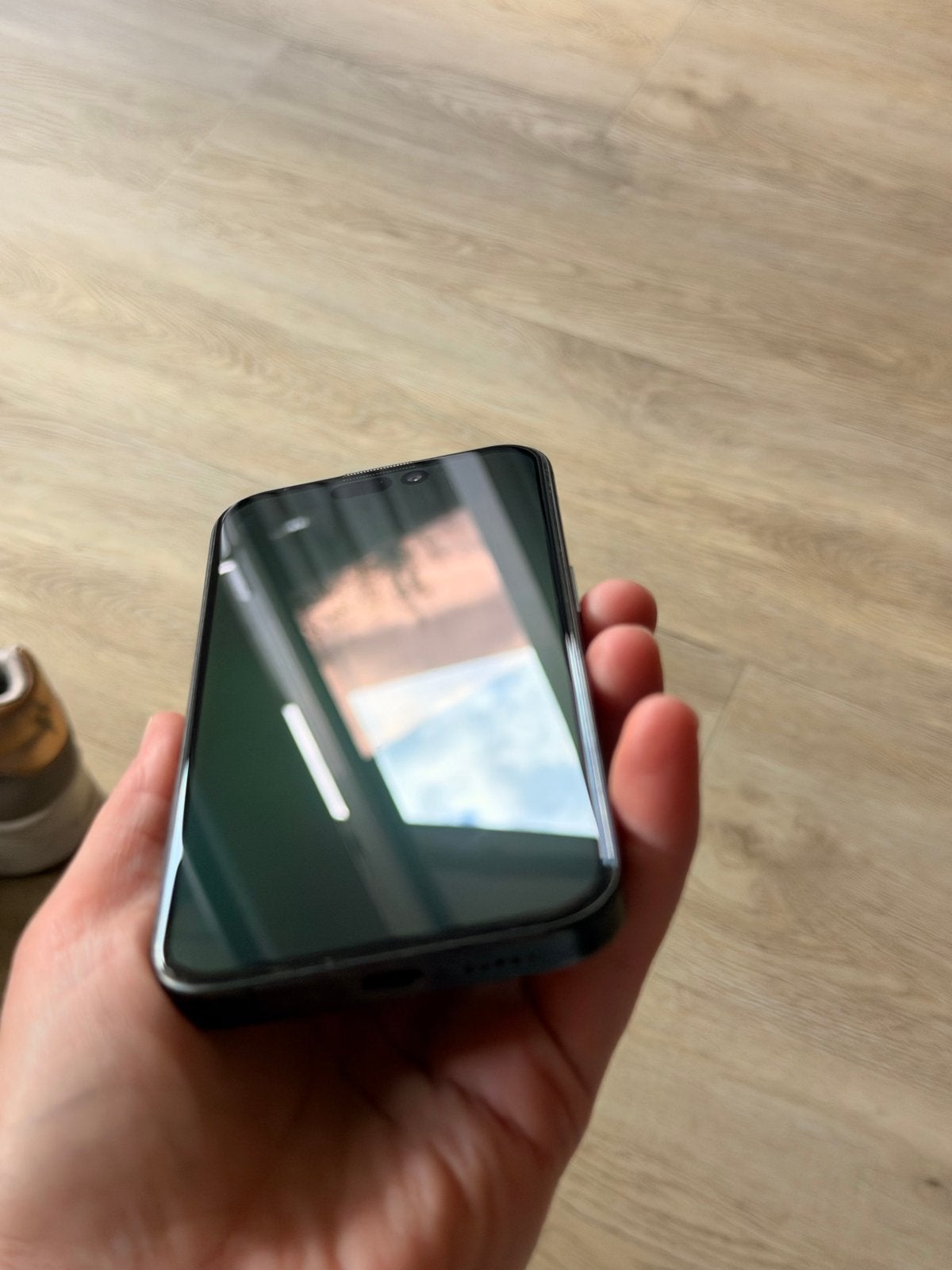 Foto 3 van Iphone 15 pro, zeer goede staat, batterij 79%