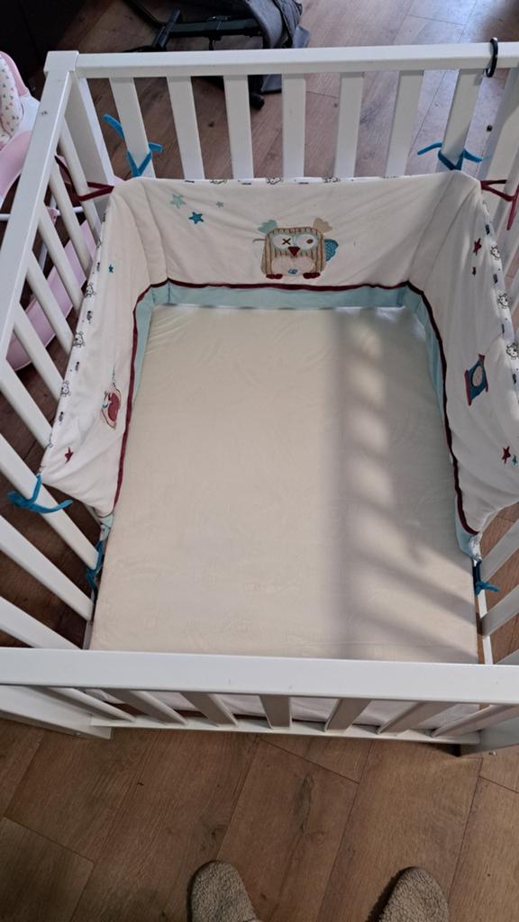 Bopita Brent box, Kinderen en Baby's, Ophalen of Verzenden, Zo goed als nieuw, Ledikant