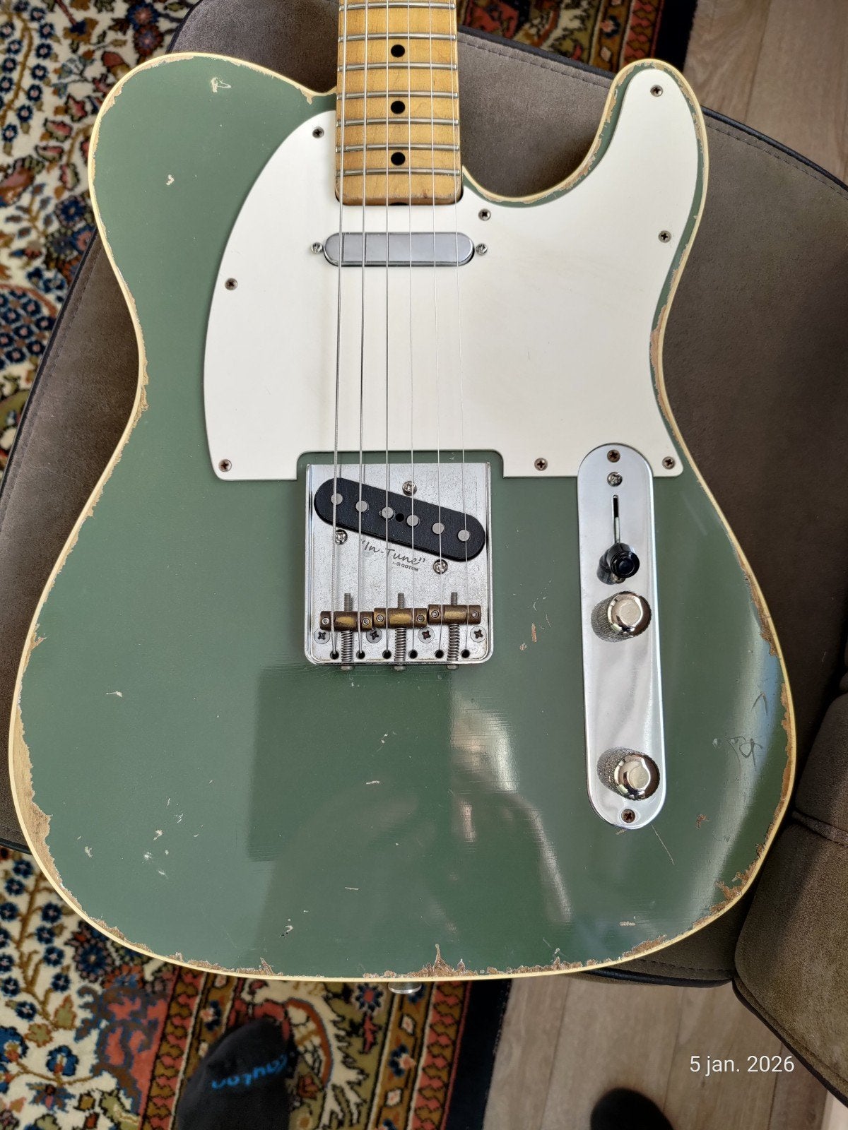 Dutchrelics Telecaster relic., Ophalen, Solid body, Fender
