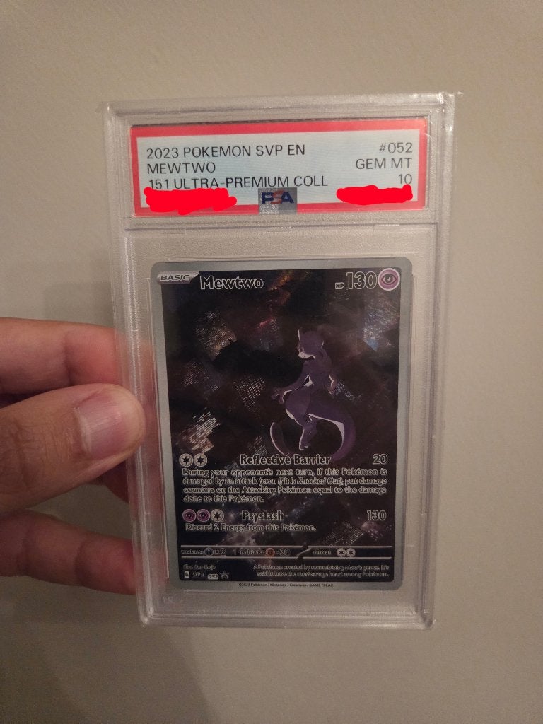 Mewtwo 052 PSA 10 151 UPC Promo, Ophalen of Verzenden, Zo goed als nieuw