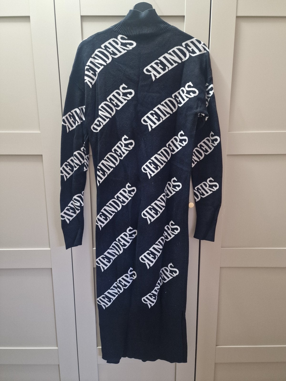 Reinders winterjurk lang one size, Kleding | Dames, Maat 38/40 (M), Verzenden, Zwart, Zo goed als nieuw