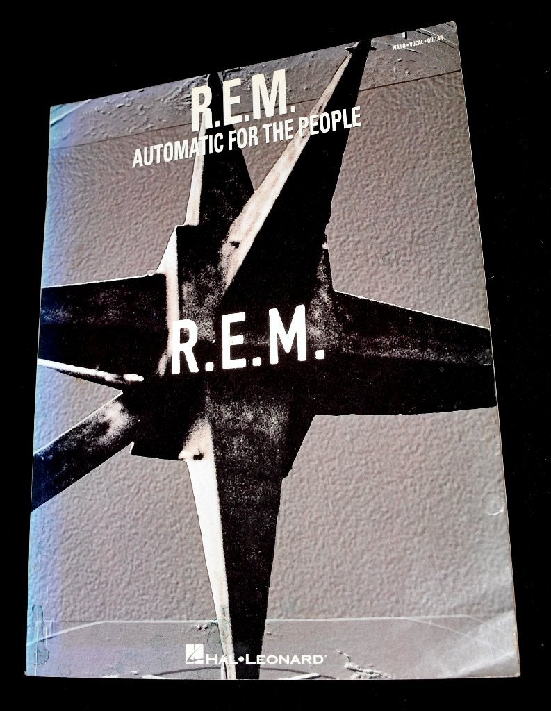 R.E.M. - Automatic For The People - Songbook - Piano, Guitar, Gebruikt, Gitaar, Ophalen of Verzenden, Artiest of Componist