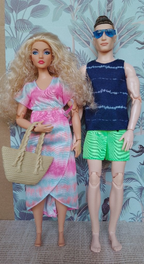 BA18 Barbie en Ken Fashion Pack, Verzamelen, Ophalen of Verzenden, Gebruikt, Kleertjes