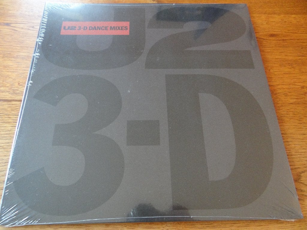 Lp van U2 3-d dance mixes., Geseald, Ophalen of Verzenden, Nieuw in verpakking, 12 inch