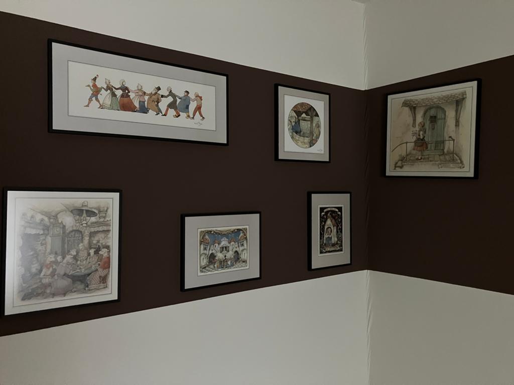Anton Pieck printen / Efteling, Ophalen, Zo goed als nieuw, Schilderij, 50 tot 75 cm