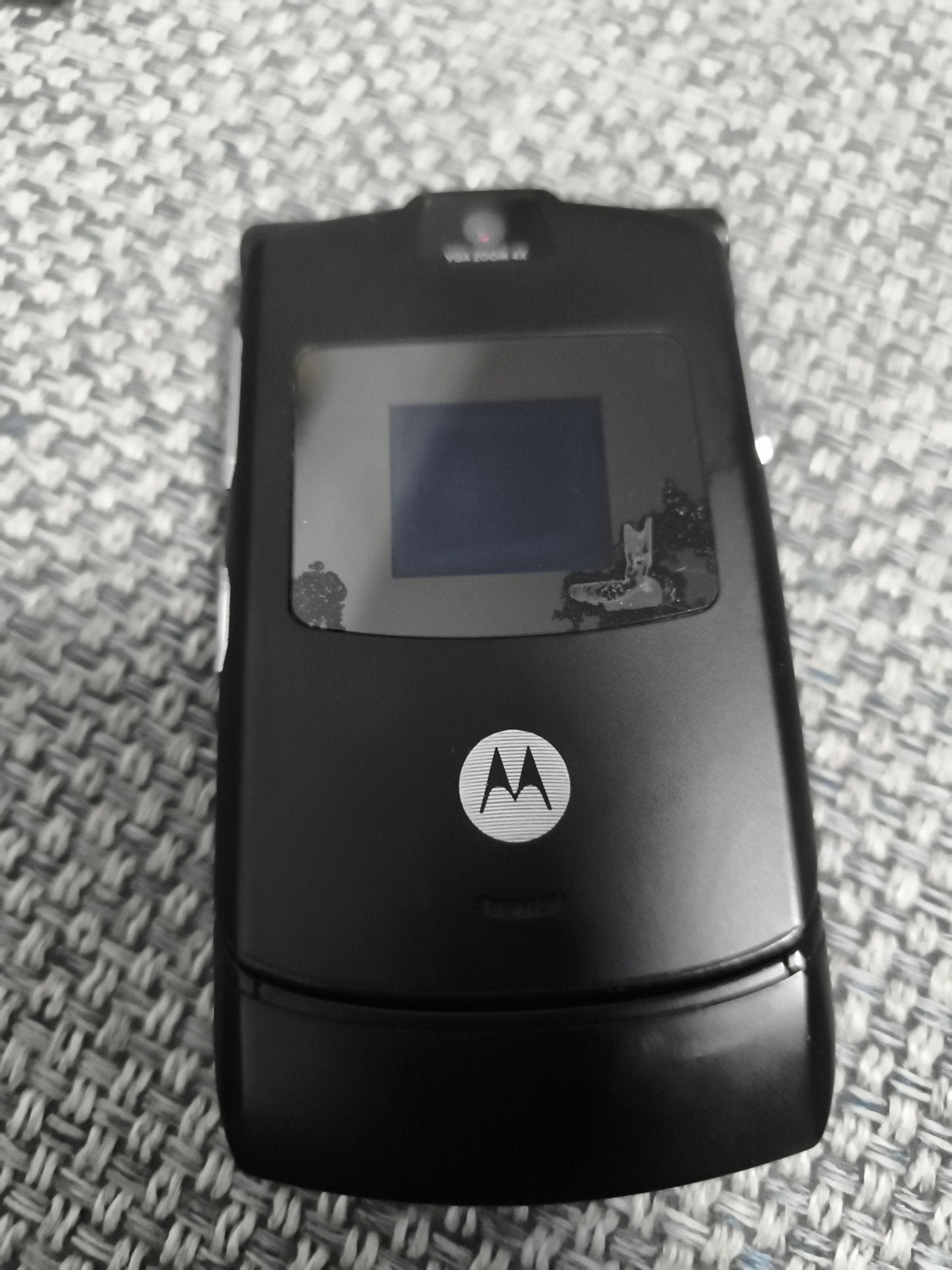 Motorola Razr V3 - Klassieke Klaptelefoon, Telecommunicatie, Gebruikt, Zwart, Inklapmodel, Ophalen of Verzenden