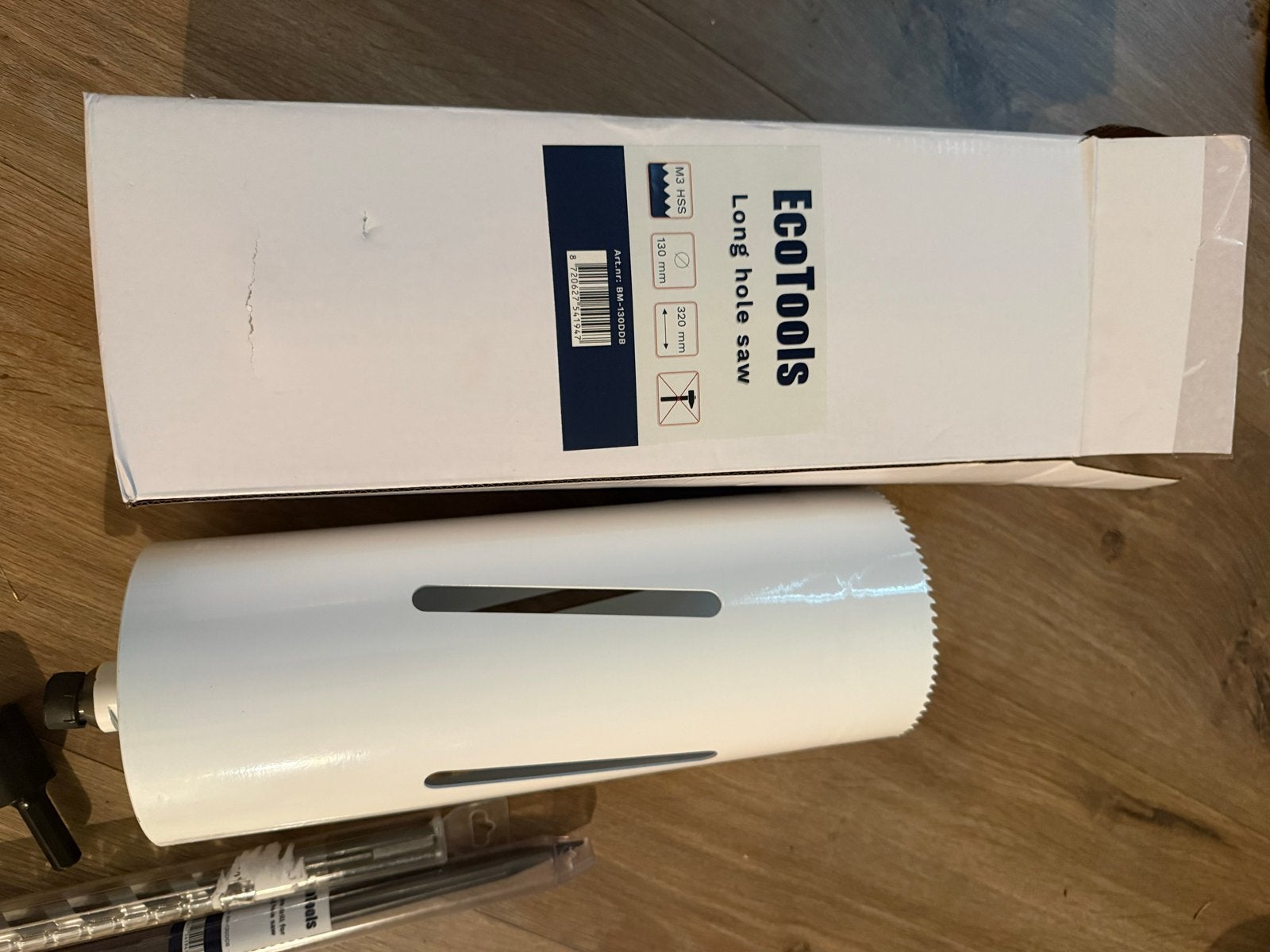 EcoTools Lange Gatenzaag 120mm met Centreerboor, Ophalen, Nieuw, Overige typen