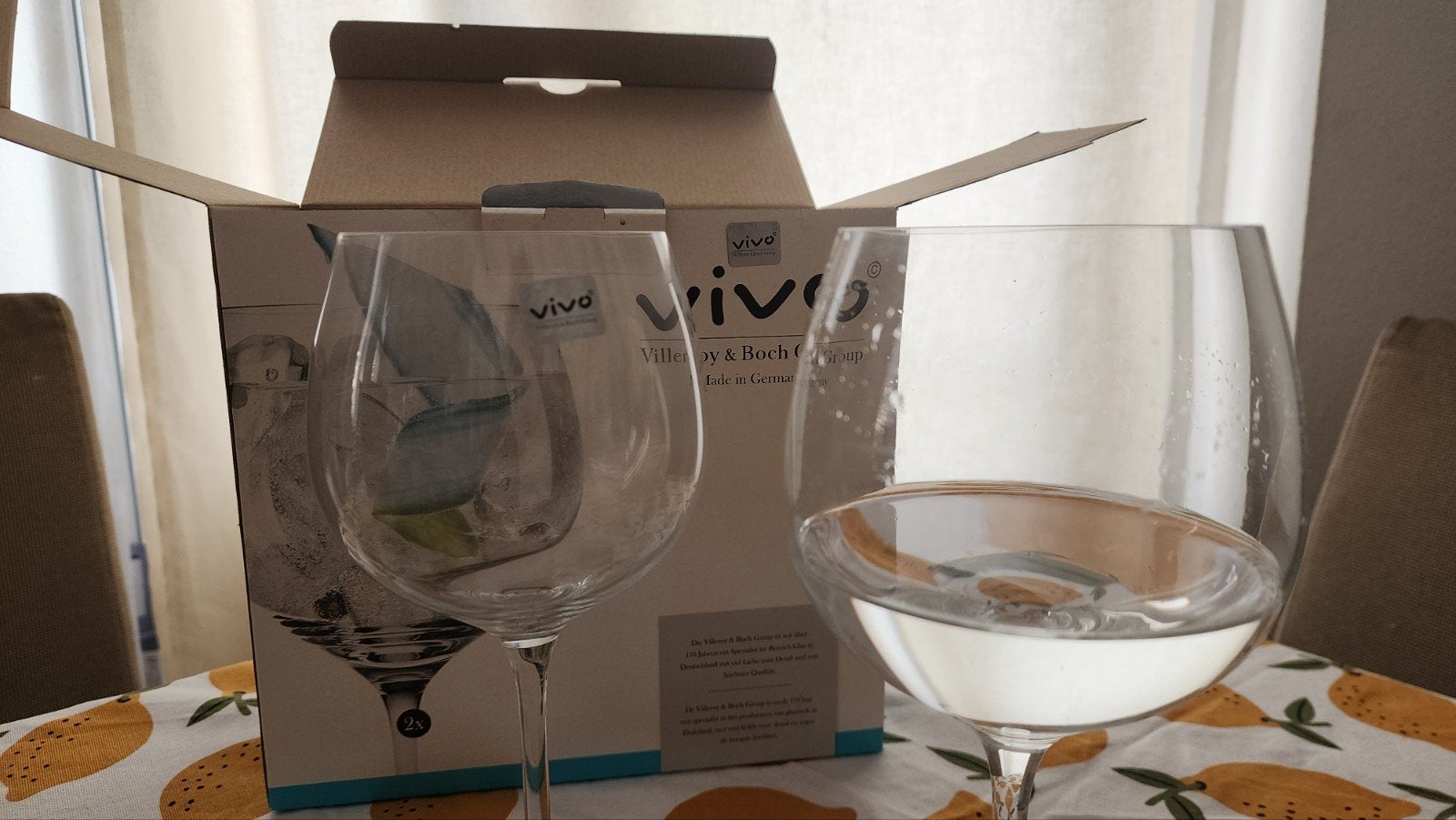 Vivo Villeroy & Boch Gin Tonic Glazen - Kristalglas (2 stuks, Ophalen of Verzenden