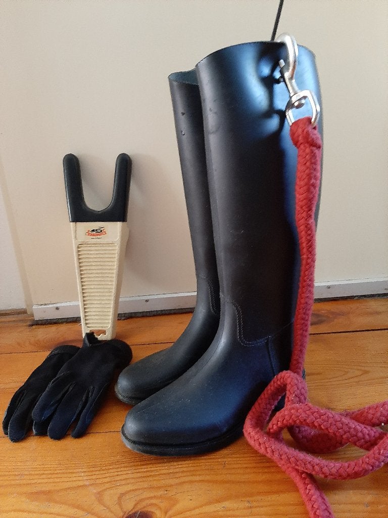paardrijsetje met laarzen mt. 39, Dressuur, Ophalen of Verzenden, Zo goed als nieuw, Dames