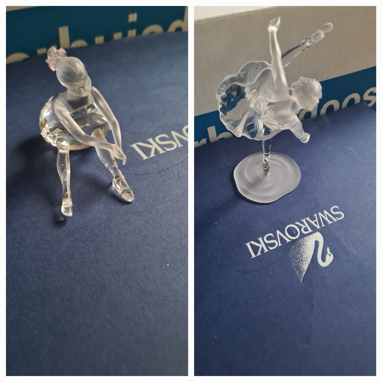 Swarovski Ballerina Beeldjes - 2 Stuks, Verzamelen, Ophalen of Verzenden, Zo goed als nieuw