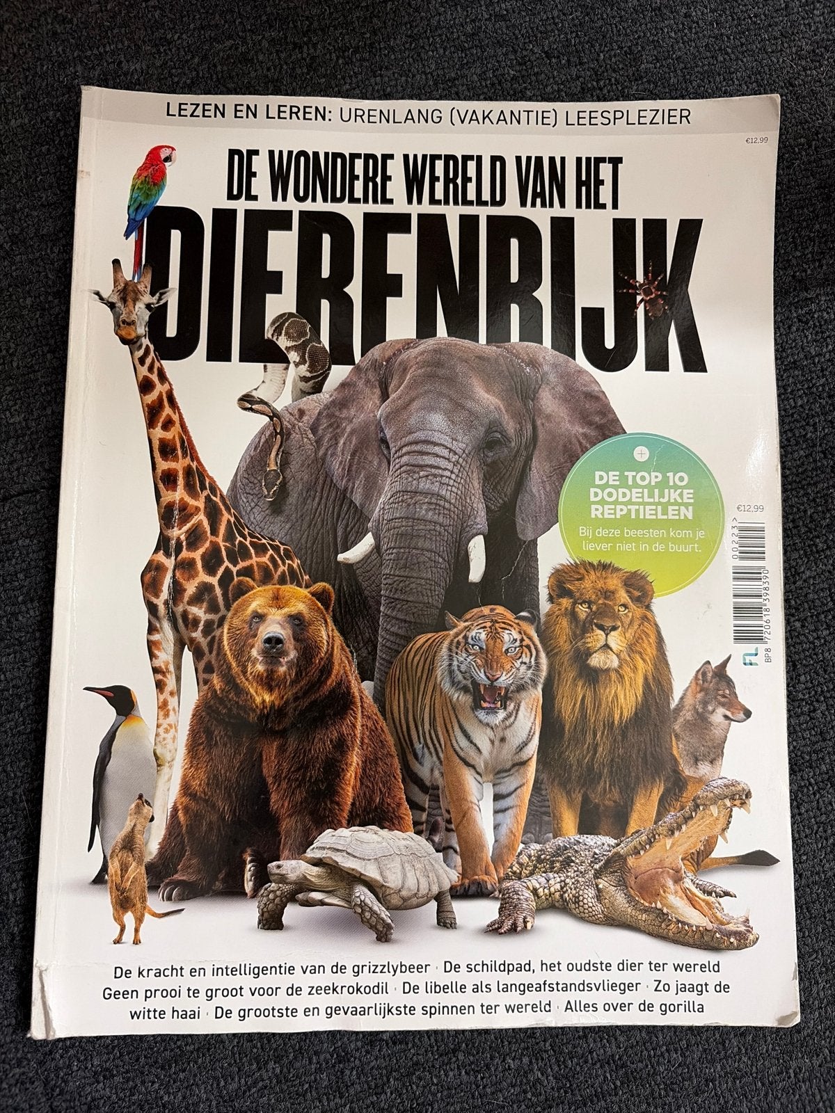De Wondere Wereld van het Dierenrijk - Leesplezier, Ophalen, Gelezen, Natuur algemeen