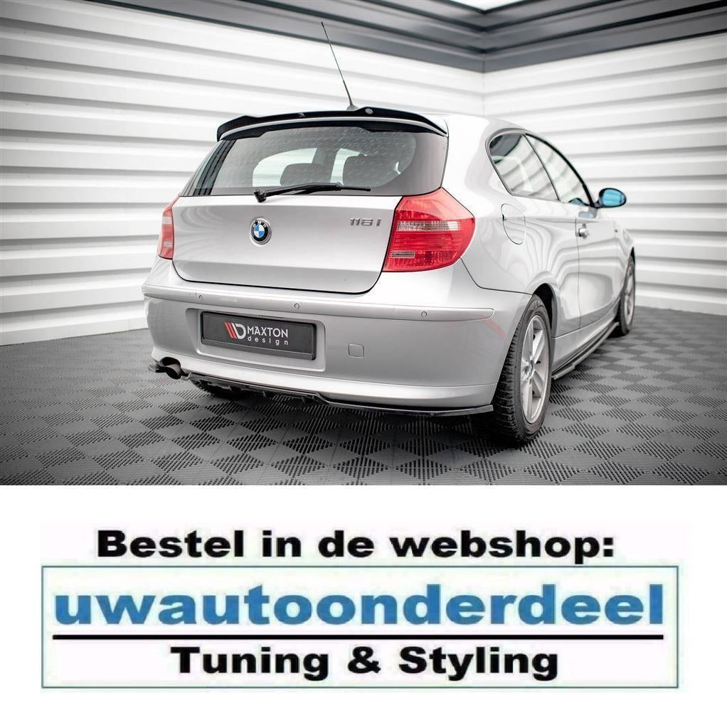 Maxton Design Spoiler Splitter Lip Bmw 1 Serie E81 Facelift, Auto diversen, Tuning en Styling, Verzenden
