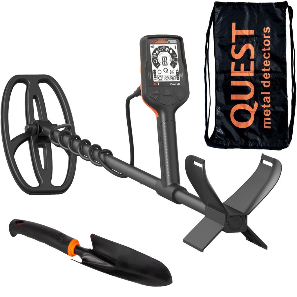 Quest X1 IDmaxX starters metaaldetector licht gewicht