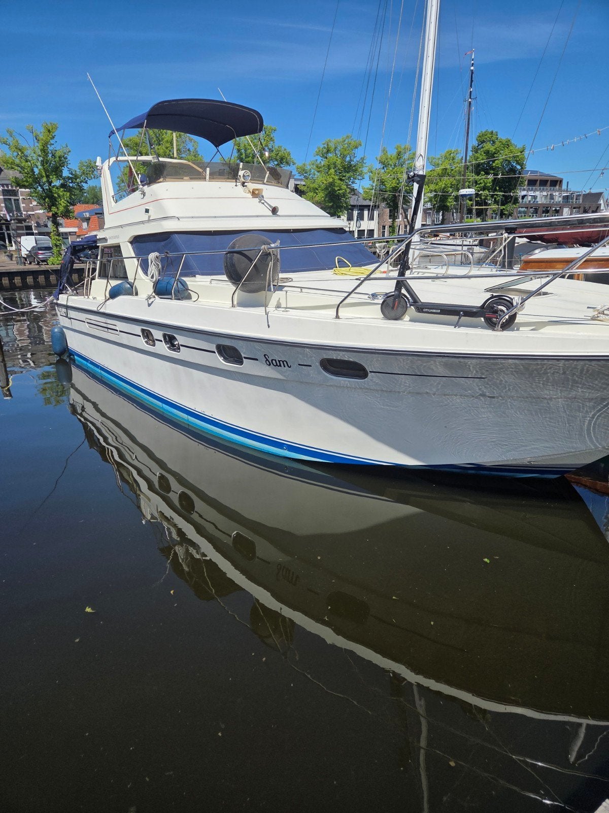 te koop Princess 415 bj 1989, Ophalen, Princess, Diesel
