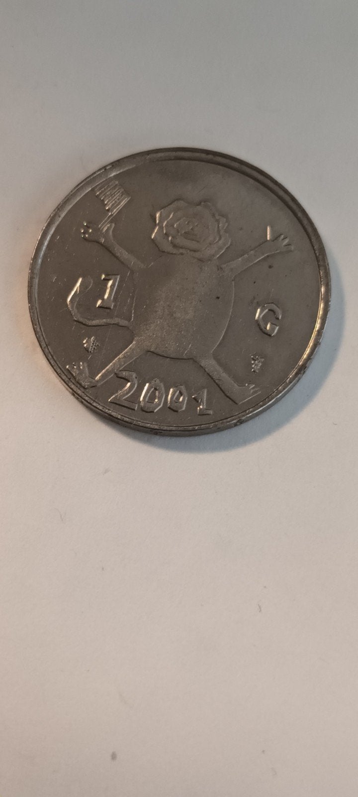 Nederland 1 gulden 2001 Koningin Beatrix, Ophalen of Verzenden