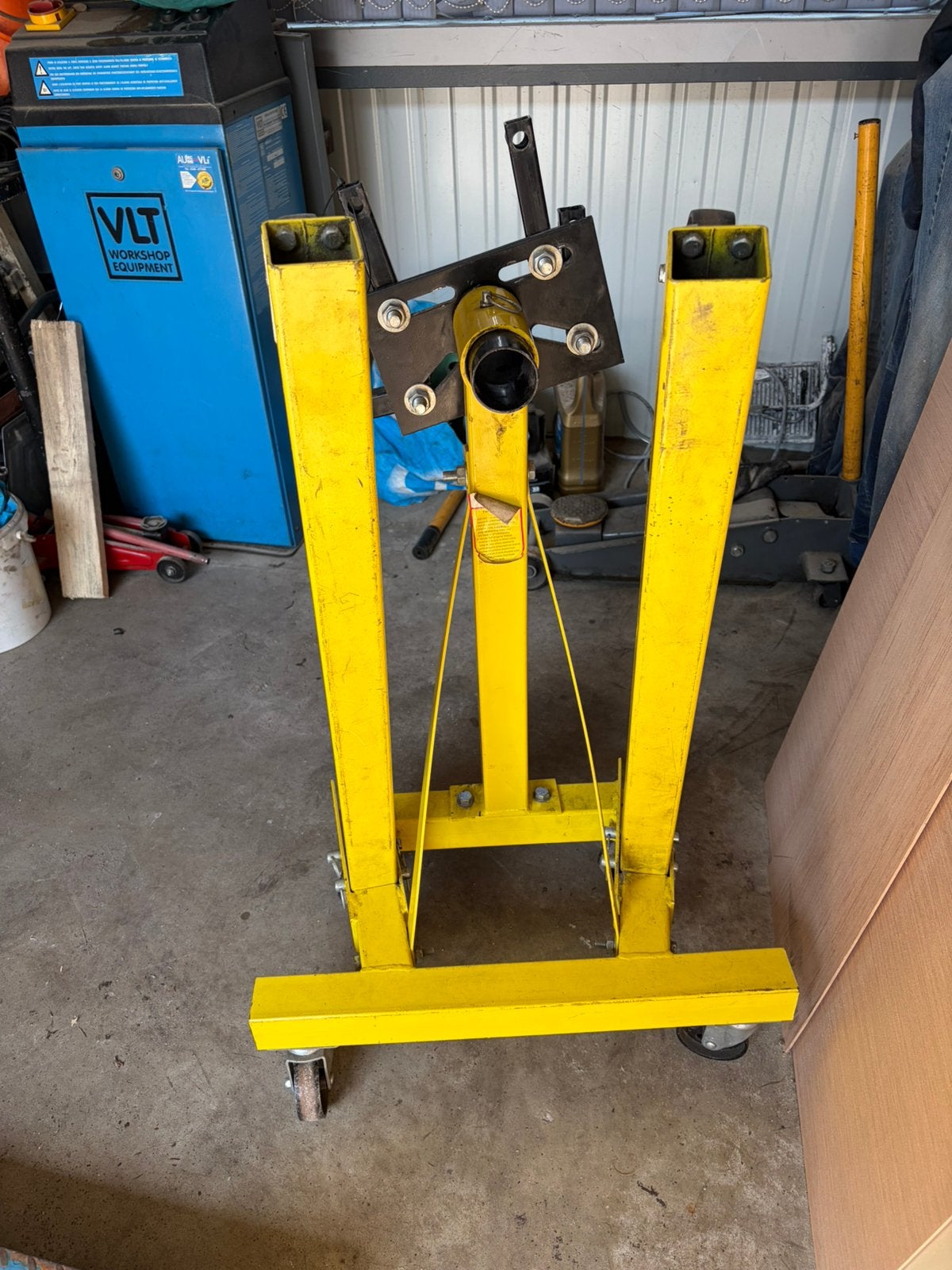 Motor montage steun engine stand 900kg revisiesteun, Ophalen, Zo goed als nieuw