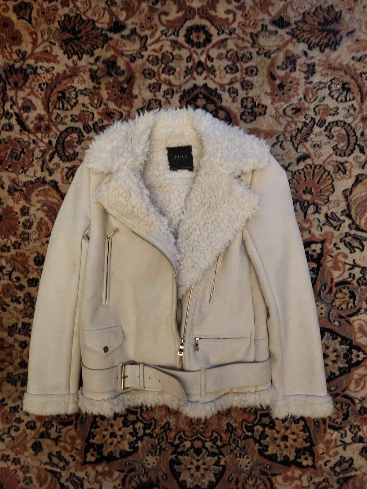 Zara Warme Jas XS, Ophalen of Verzenden, Zo goed als nieuw, Maat 34 (XS) of kleiner, Zwart