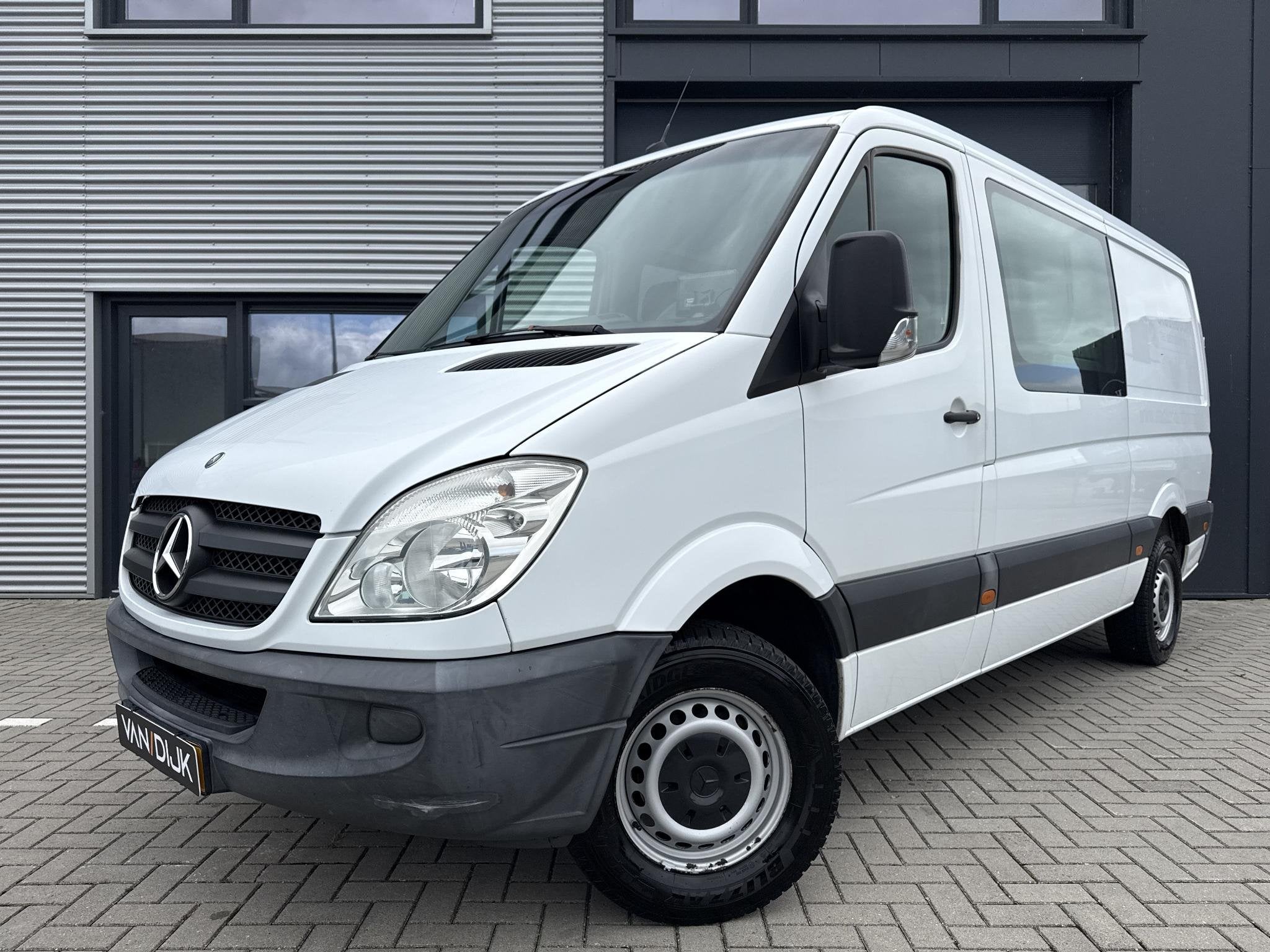 Mercedes-Benz Sprinter 319 3.0 CDI 366 HD DC ✓3500KG Trekg, Auto's, Automaat, Euro 5, Gebruikt, Elektrische ramen