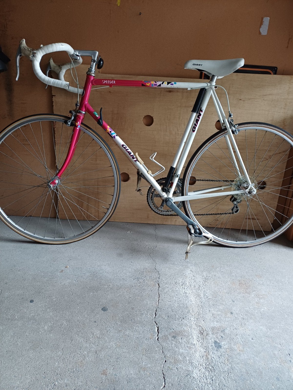Giant racefiets - Vintage model, Fietsen en Brommers, Fietsen | Racefietsen, Ophalen