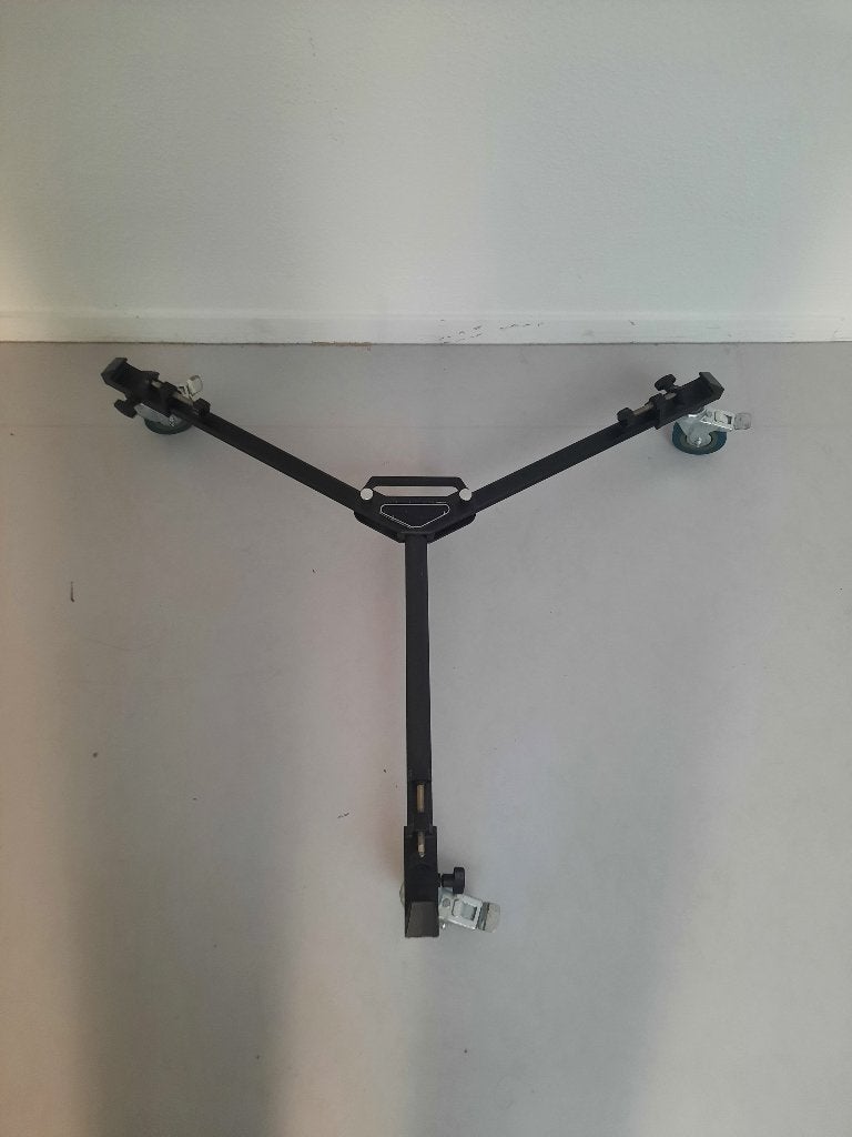 camera statief dolly, Audio, Tv en Foto, Fotografie | Statieven en Balhoofden, Ophalen, Gebruikt, Minder dan 150 cm, Driepoot