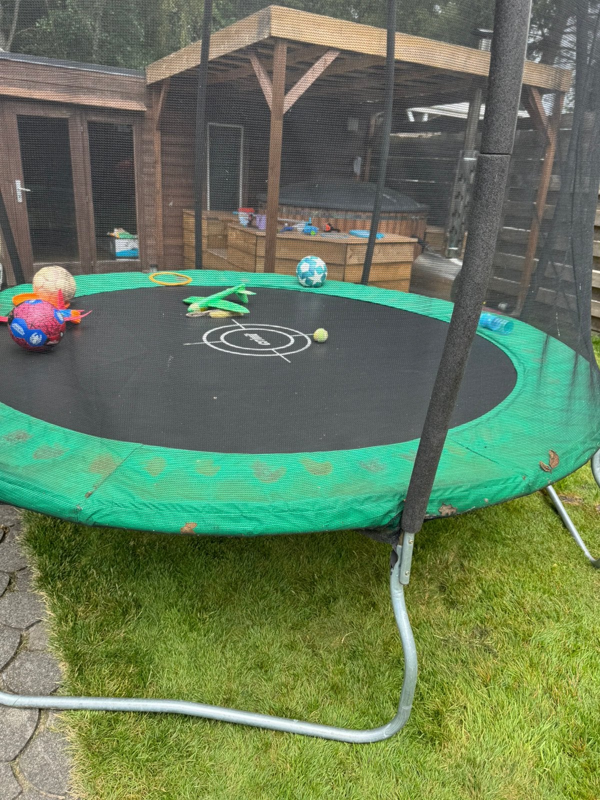 Nette trampoline 3 meter doorsnede, Ophalen, Zo goed als nieuw
