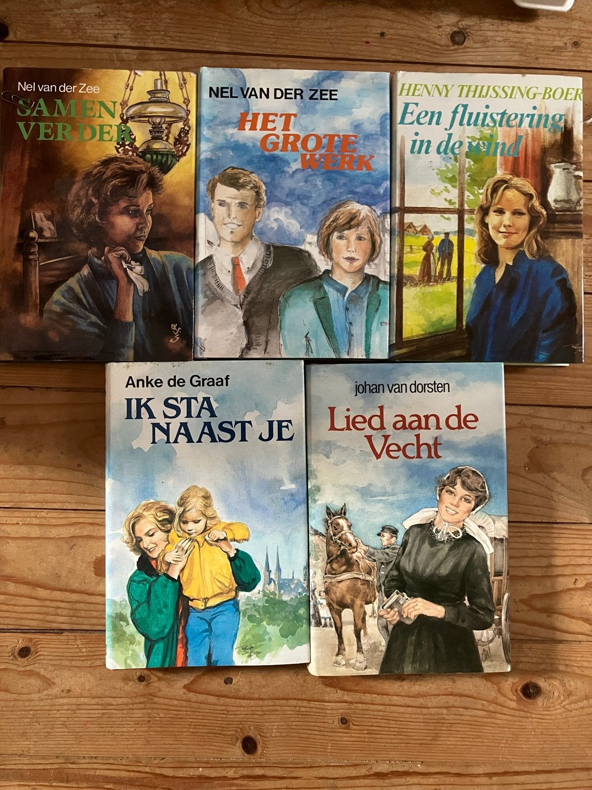 5 streekromans - Diverse auteurs, Boeken, Verzenden, Gelezen