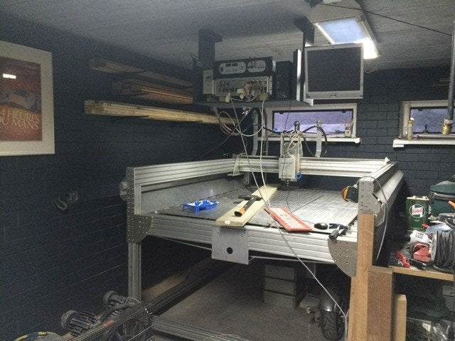 Grote CNC freesmachine voor diverse materialen, Doe-het-zelf en Verbouw, Ophalen, Gebruikt, Onbekend, Overige soorten