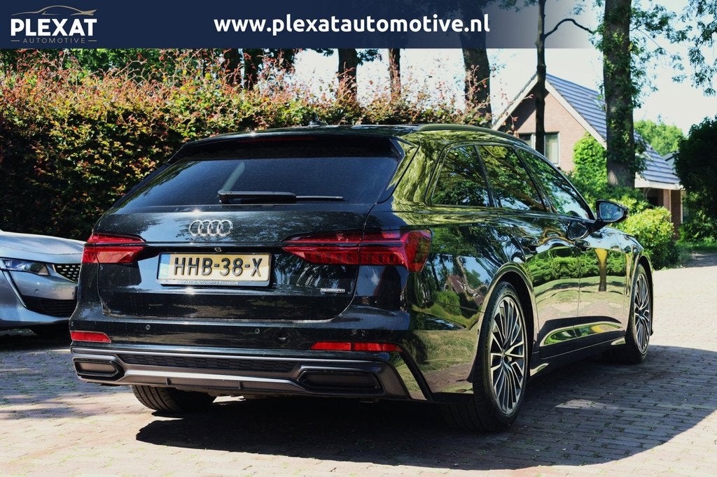 Audi A6 Avant 55 TFSI e quattro Competition Aut. | SOH 94% |, Automaat, Gebruikt, 4 cilinders, Zwart
