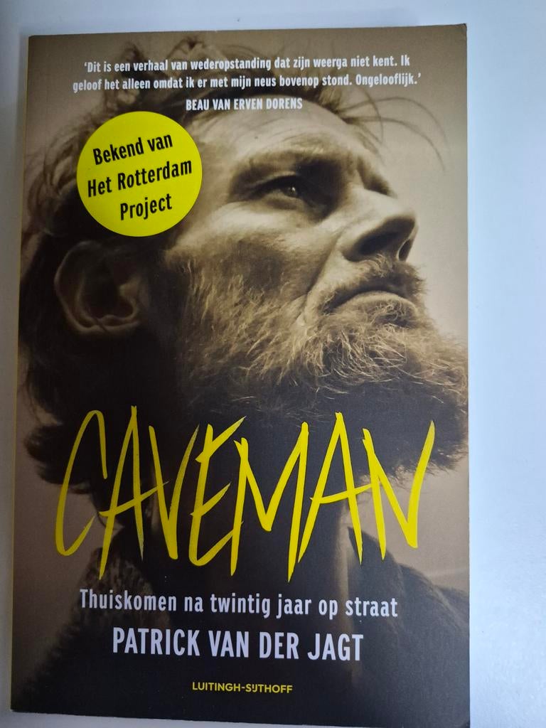 Patrick van der Jagt - Caveman, Ophalen of Verzenden, Zo goed als nieuw, Patrick van der Jagt