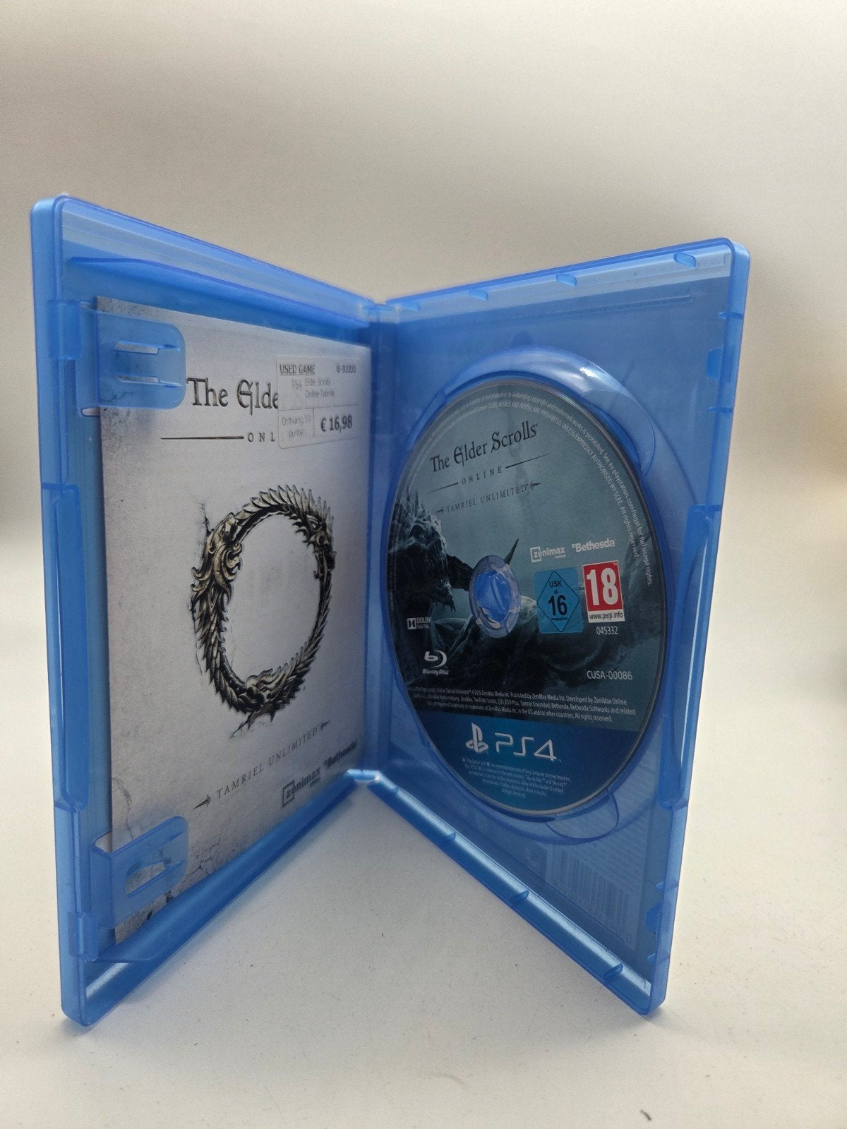 The Elder Scrolls Online: Tamriel Unlimited PS4, Online, 1370 Piccard Dr, Rockville, MD 20850, USA, Gebruikt, Vanaf 18 jaar