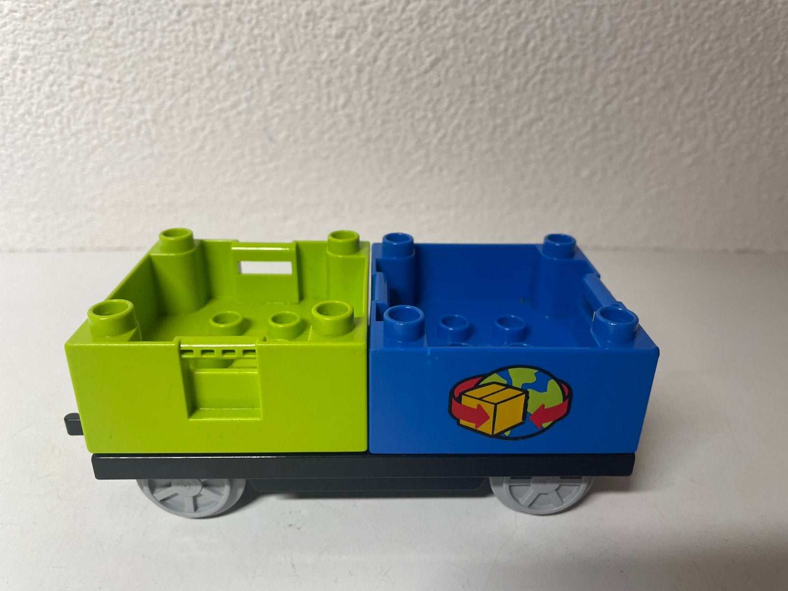 Duplo Trein Wagon (2), Ophalen of Verzenden, Gebruikt, Duplo