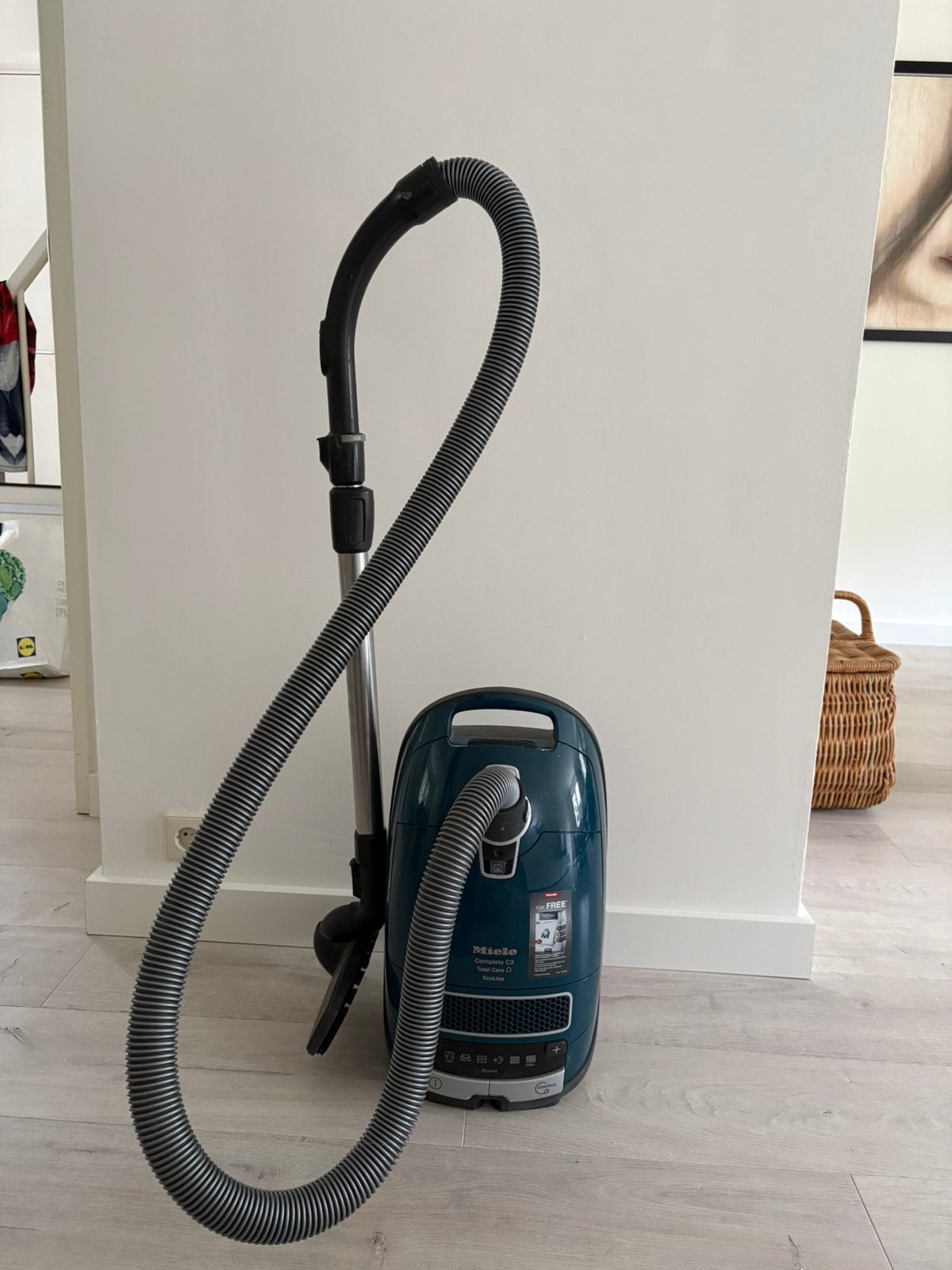 MIELE COMPLETE C3 ecoline STOFZUIGER + onderdelen, Witgoed en Apparatuur, Stofzuigers, Stofzak, Inclusief accessoires, Gebruikt