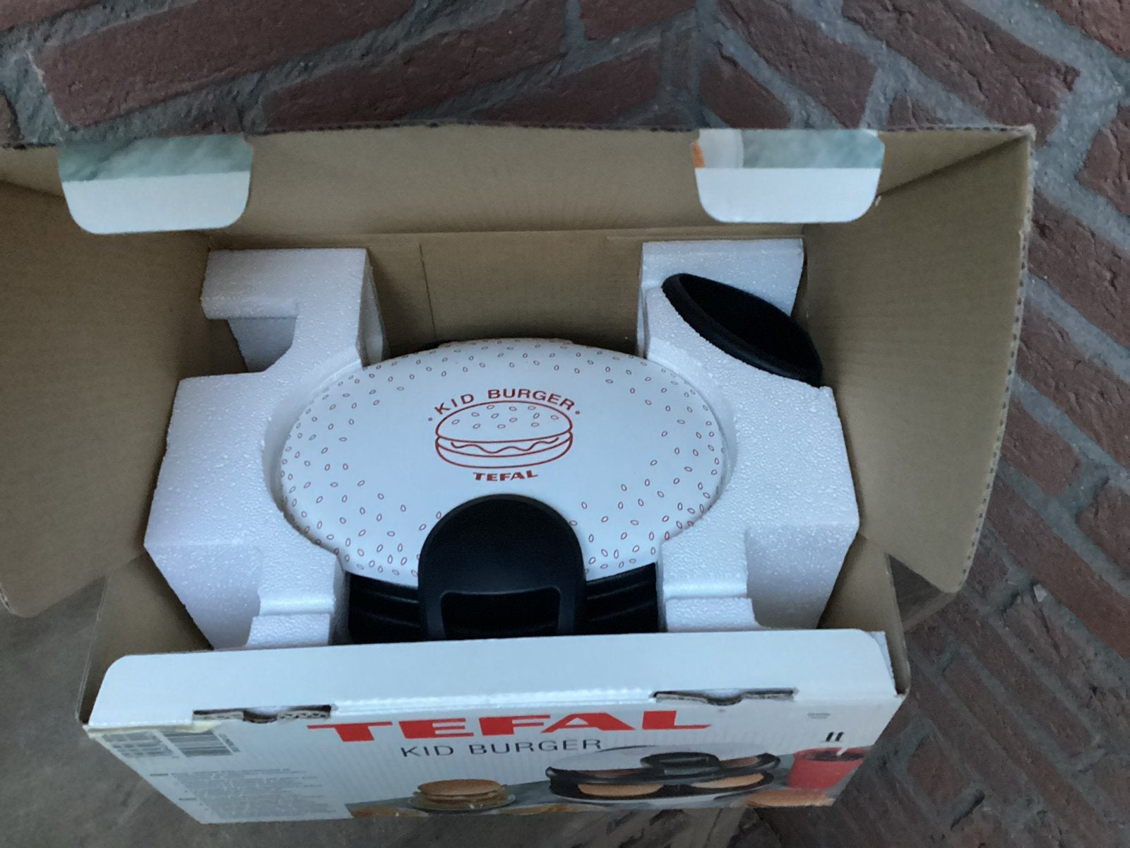 Tefal Kid Burger apparaat - Maak je eigen mini-burgers!, Ophalen, Nieuw