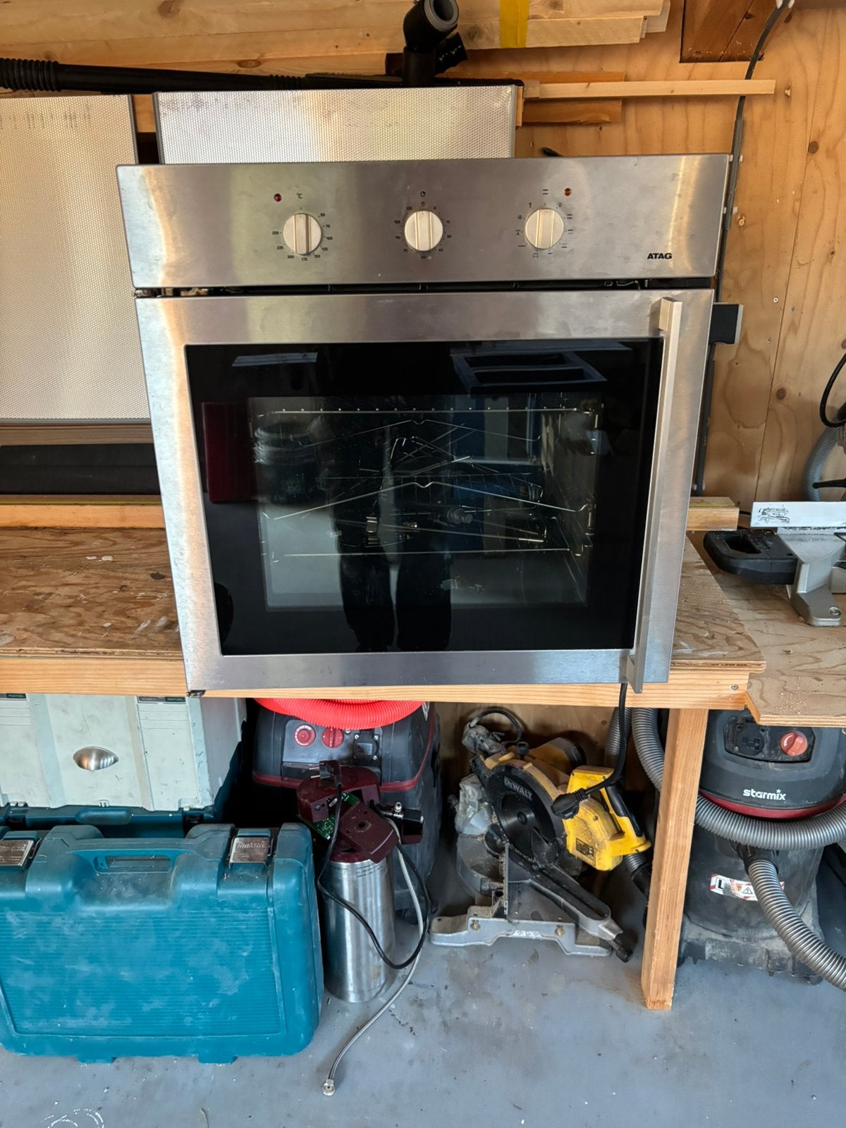 Nette atag oven inbouw, Ophalen, Gebruikt, Inbouw