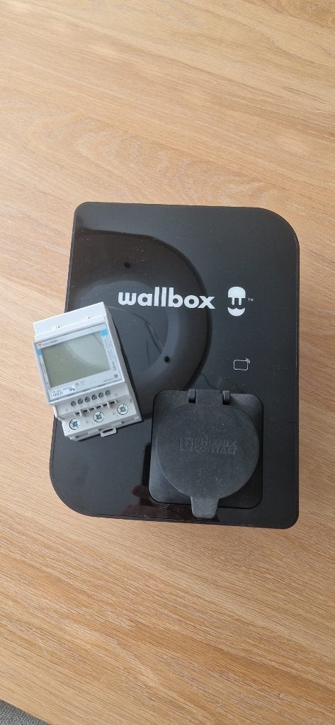 Walbox copper sb + midmeter, Ophalen of Verzenden, Zo goed als nieuw, Laadpaal