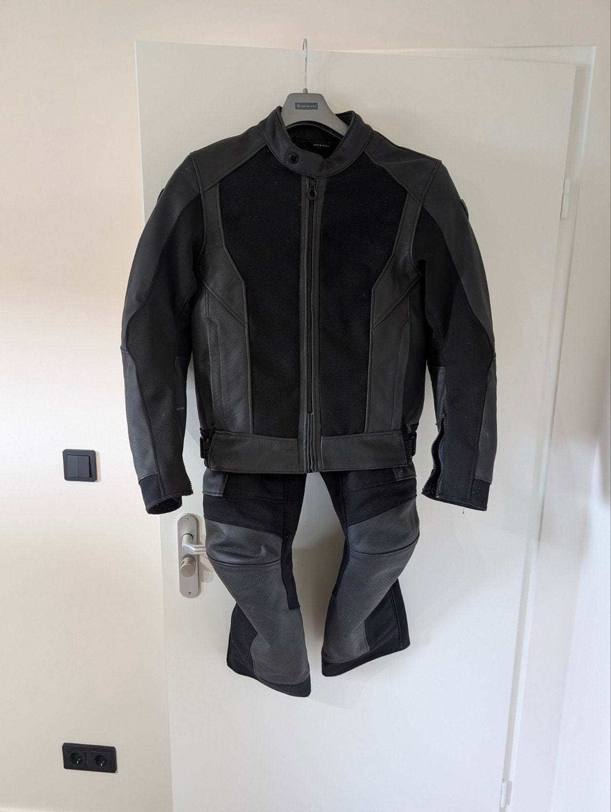 Rev'it motorpak (jas en broek) maat 50, Motoren, Kleding | Motorkleding, Ophalen of Verzenden