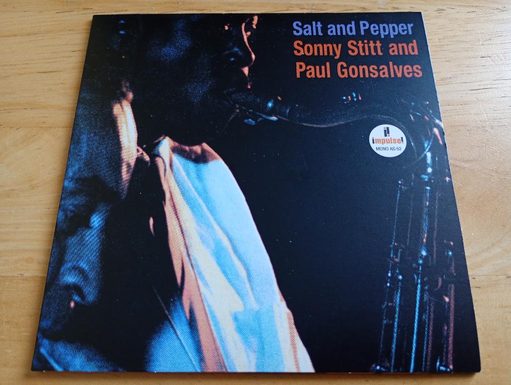 CD Sonny Stitt and Paul Gonsalves - Salt And Pepper, Verzenden, 1960 tot 1980, Zo goed als nieuw, Jazz