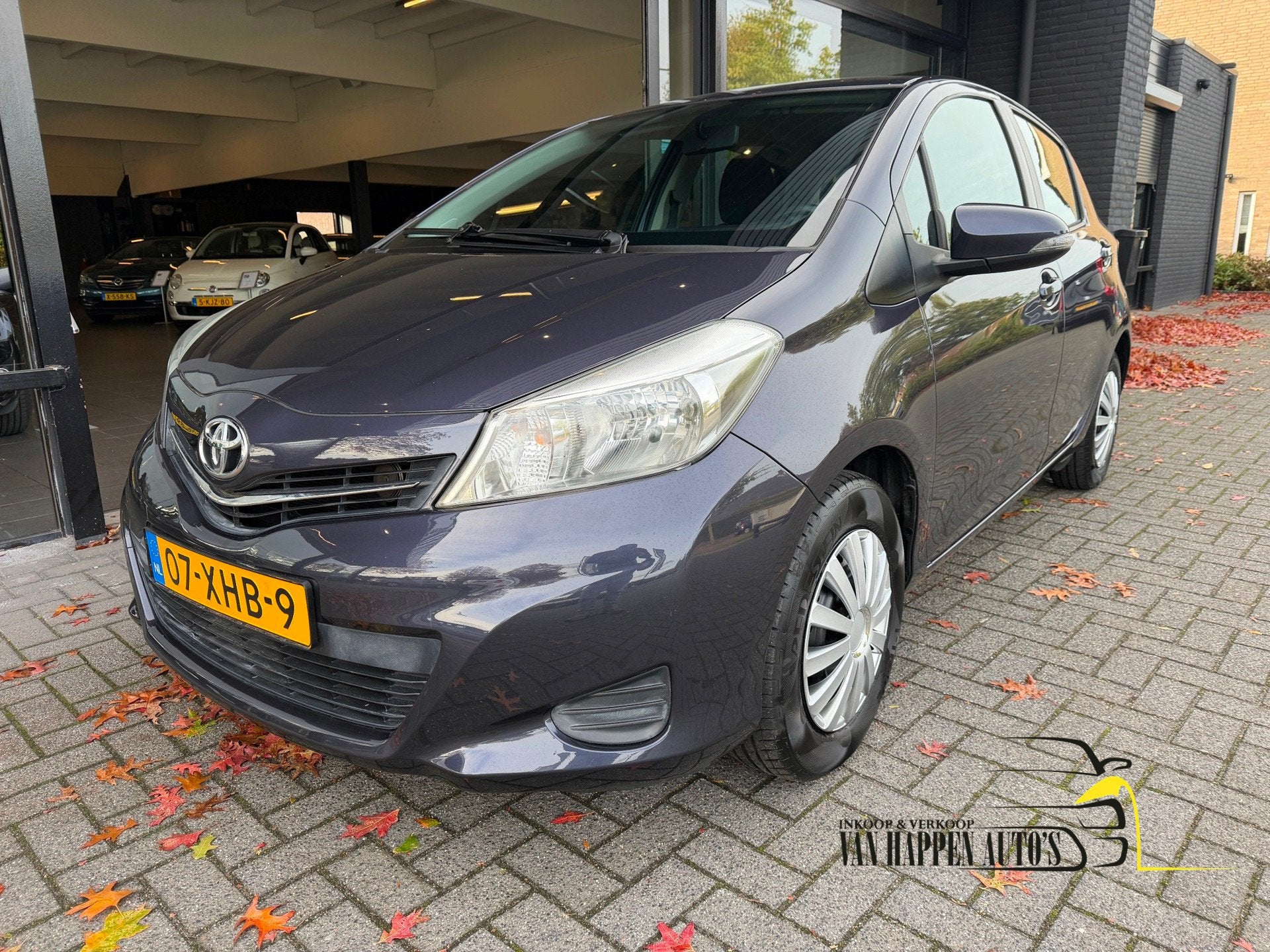 Toyota Yaris 1.0 VVT-i Aspiration, Auto's, Euro 5, Stof, 750 kg, Blauw