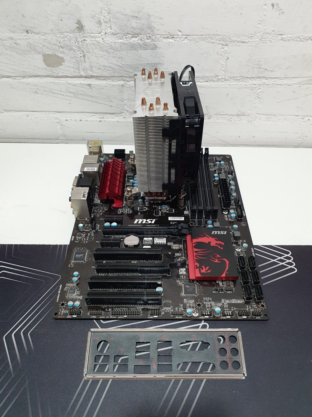 Msi Z77A-G43 GAMING Moederbord + I5-3340 CPU Socket 1155, ., Refurbished, DDR3, Ophalen of Verzenden