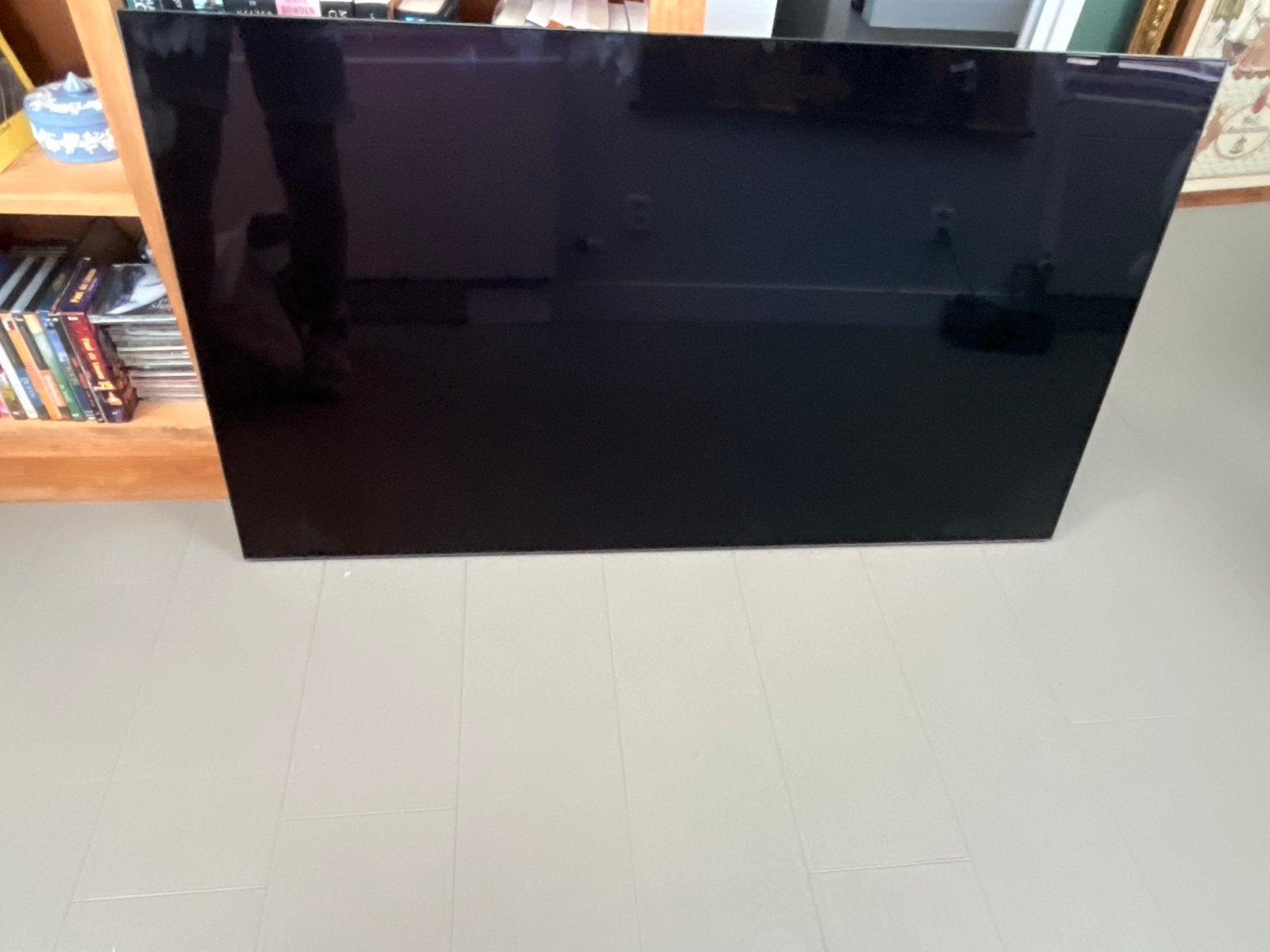 LG OLED55C8PLA 55 inch OLED Smart TV met mankement, Ophalen, Gebruikt, OLED, 100 Hz