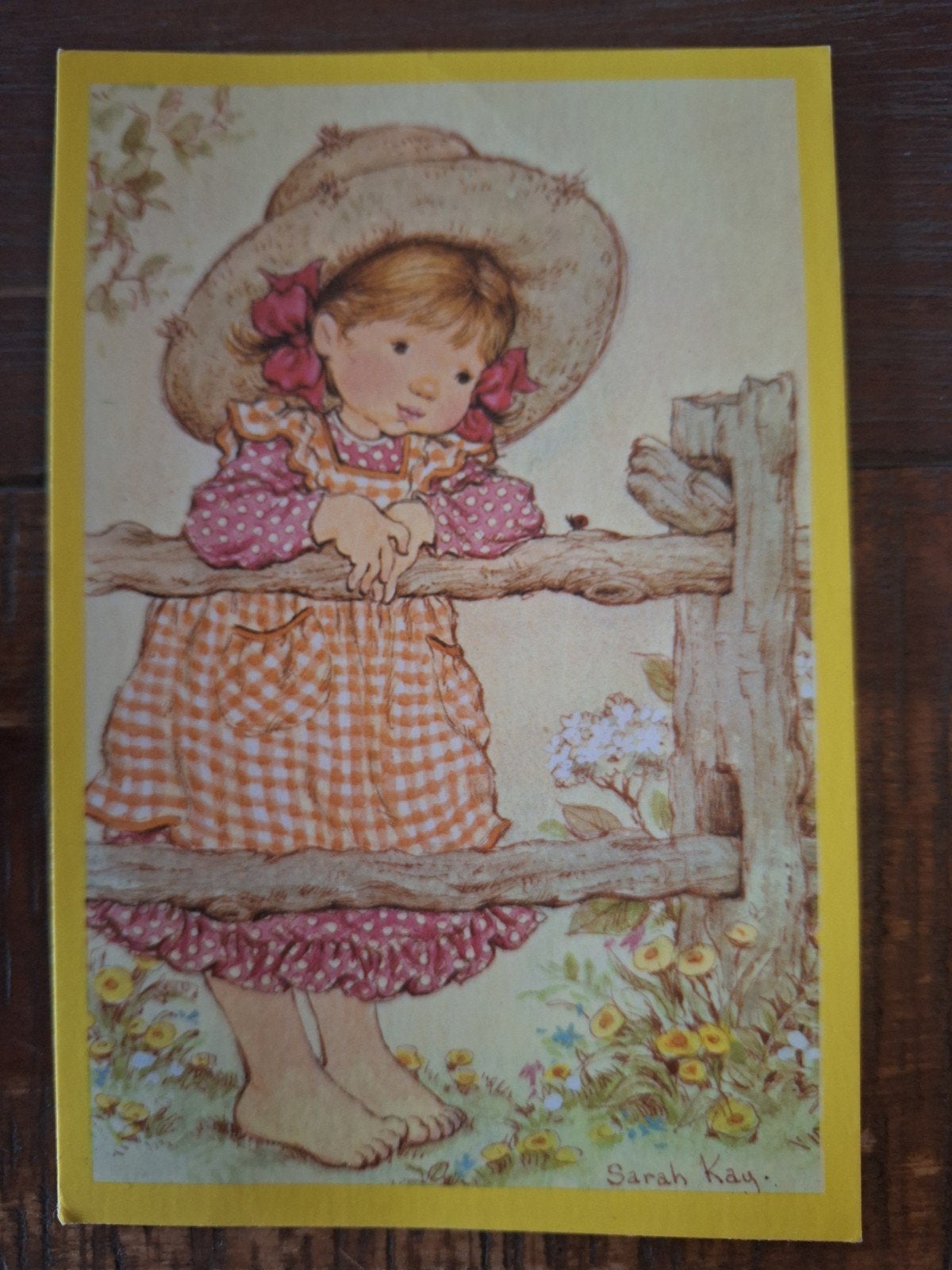 Vintage Ansichtkaart - Sarah Kay, Ophalen of Verzenden, Gelopen, Kinderen