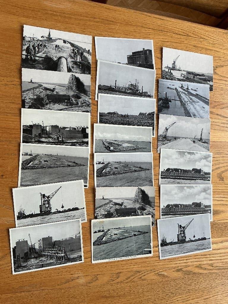 Zuiderzee werken, Verzenden, 1940 tot 1960, Ongelopen, Flevoland