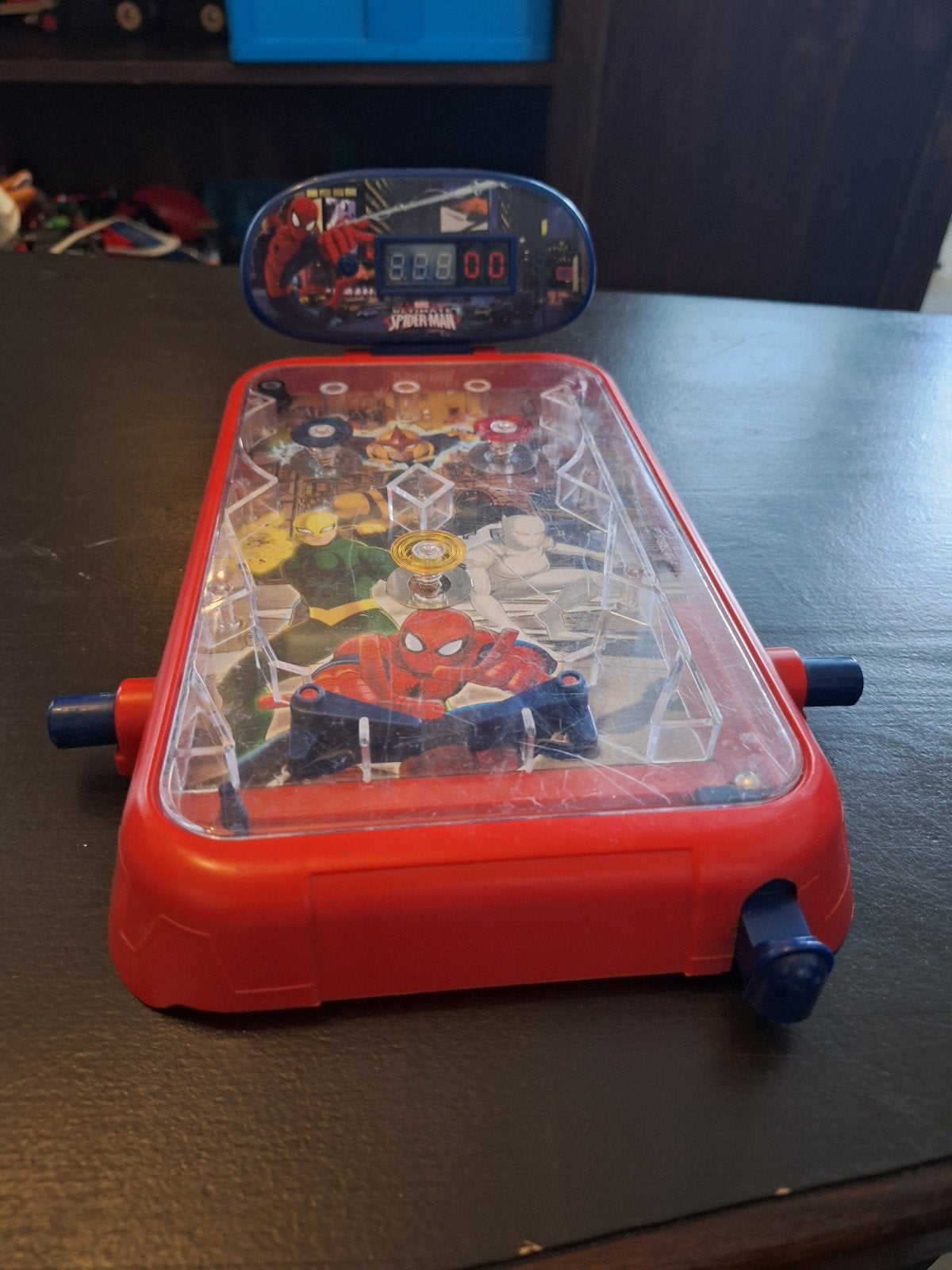 spiderman tafelflipperkast, Verzamelen, Automaten | Flipperkasten, Overige merken, Mechanisch, Ophalen of Verzenden, Zo goed als nieuw