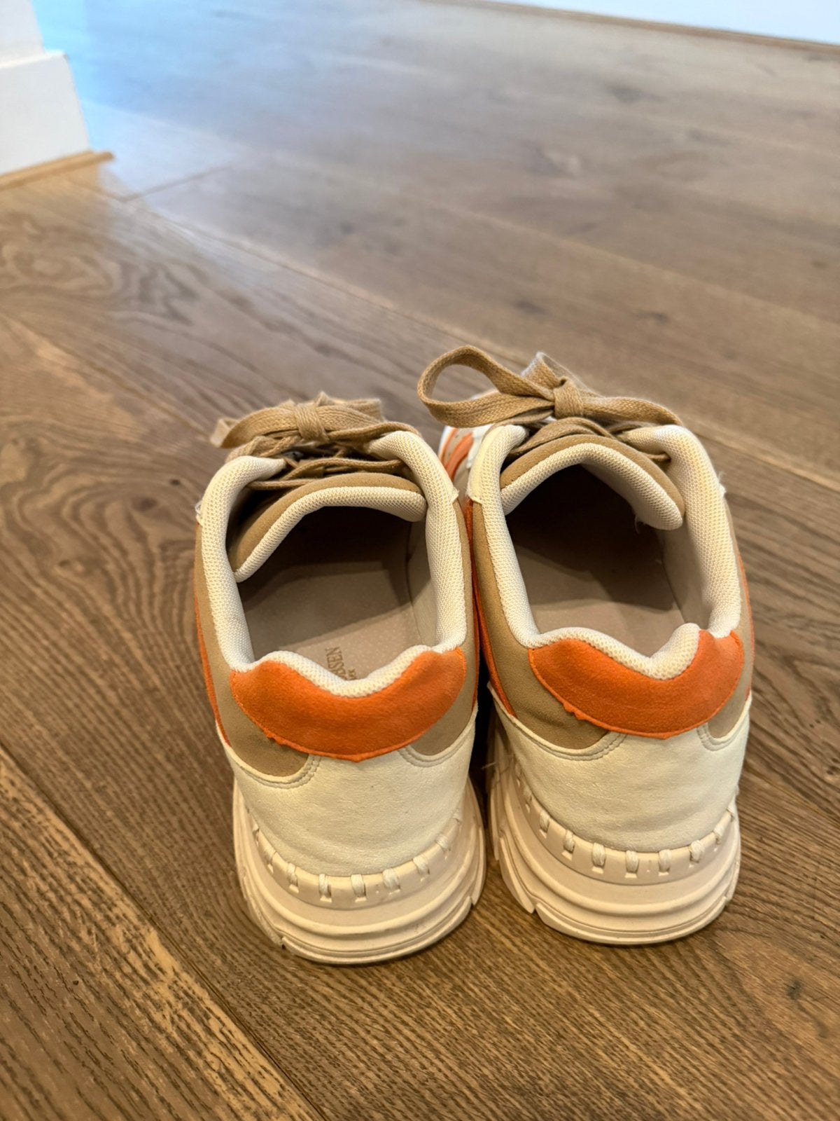 Ilse Jacobsen Tulip Color-Blocked Sneakers - Maat 38 (Zgan), Kleding | Dames, Ophalen of Verzenden, Zo goed als nieuw, Wit, Sneakers of Gympen