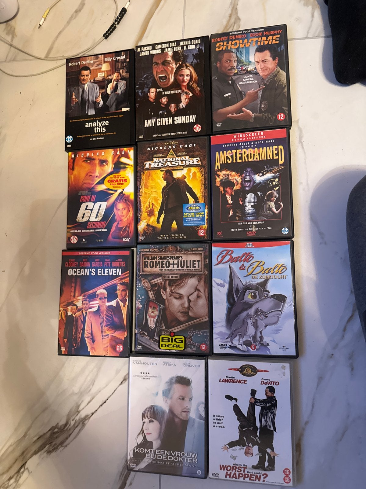 Diverse DVD Collectie: Actie, Komedie, Drama (12 stuks), Vanaf 12 jaar, Ophalen of Verzenden, Gebruikt