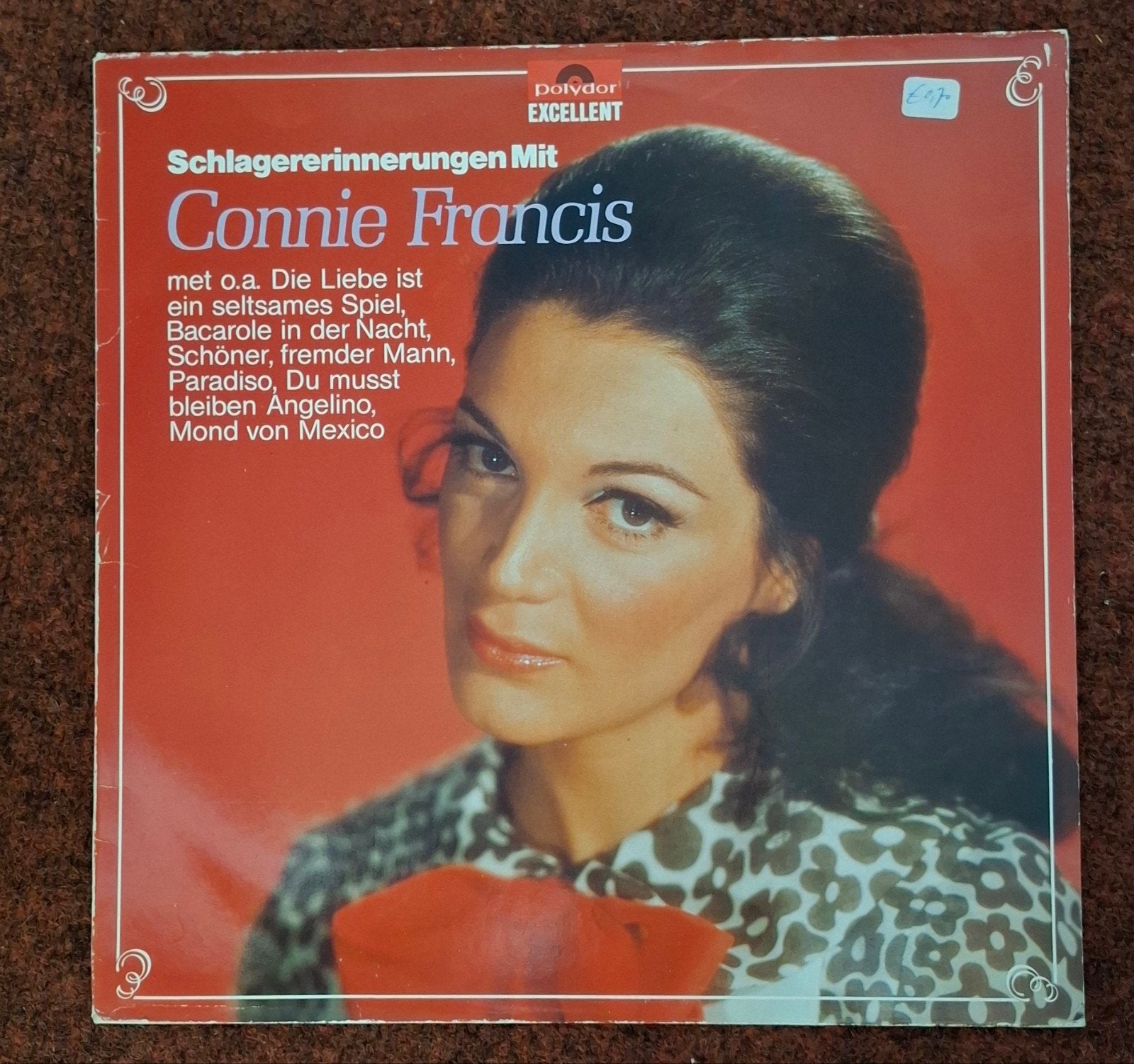 Connie Francis - Schlagererinnerungen Mit Connie Francis LP, LP, Gebruikt, Overige genres, Ophalen of Verzenden